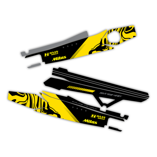 Swingarm Graphics Kit - Fits Yamaha Tenere 700 2025 Adventure & Rally Models