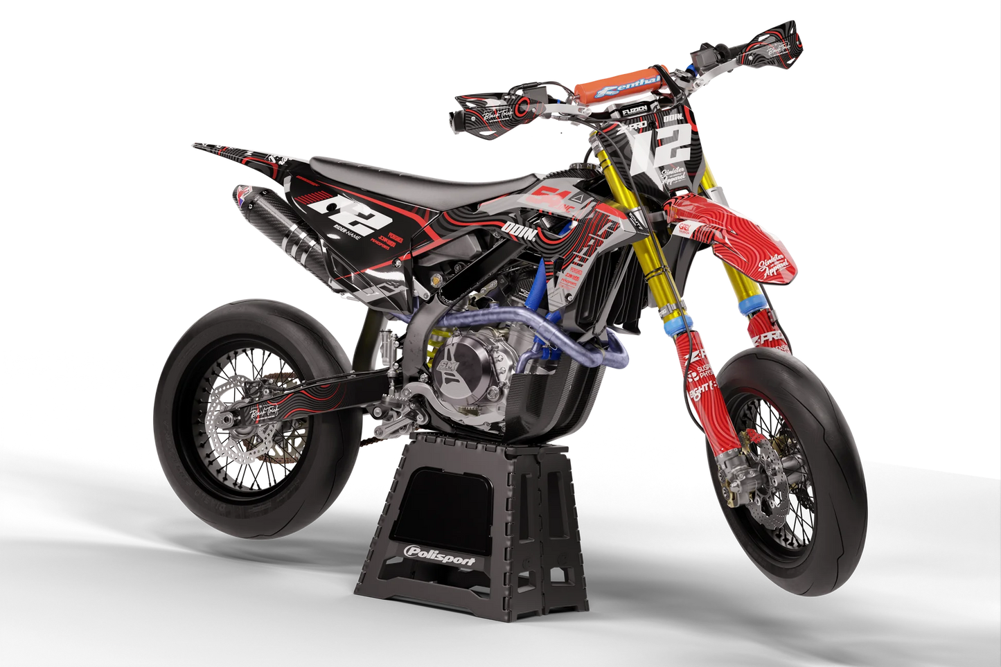 Honda Matrix Graphics Kit - CRF50 CRF110 CR125 CR250 CRF250r CRF450r CRF450RL CRF450RX CRF300L