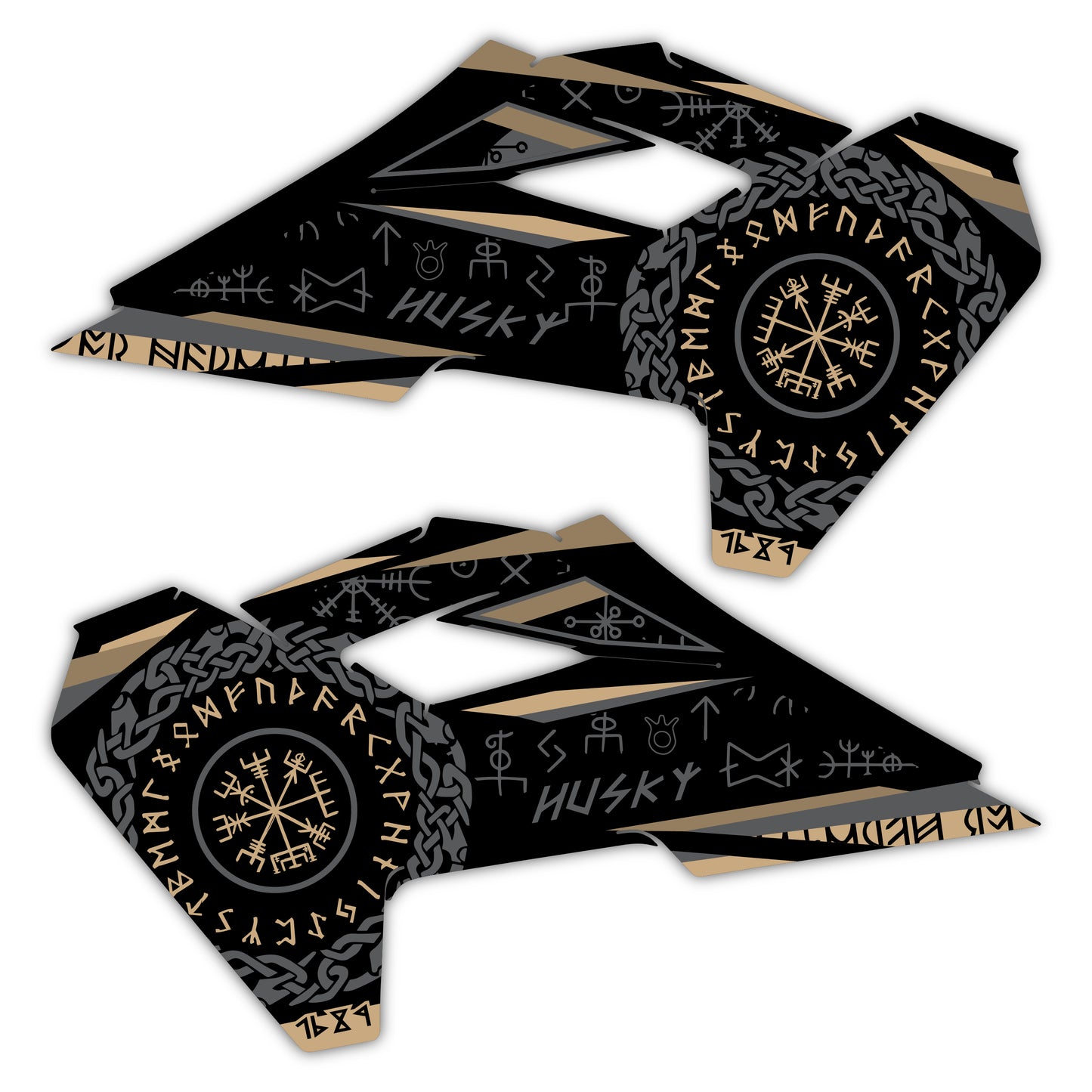 Radiator Shroud Graphics Kit - Fits Husqvarna TC 85, TC 125, FC 250, FC 350, FC 450, TE 300, FE 250, FE 350, FE 501