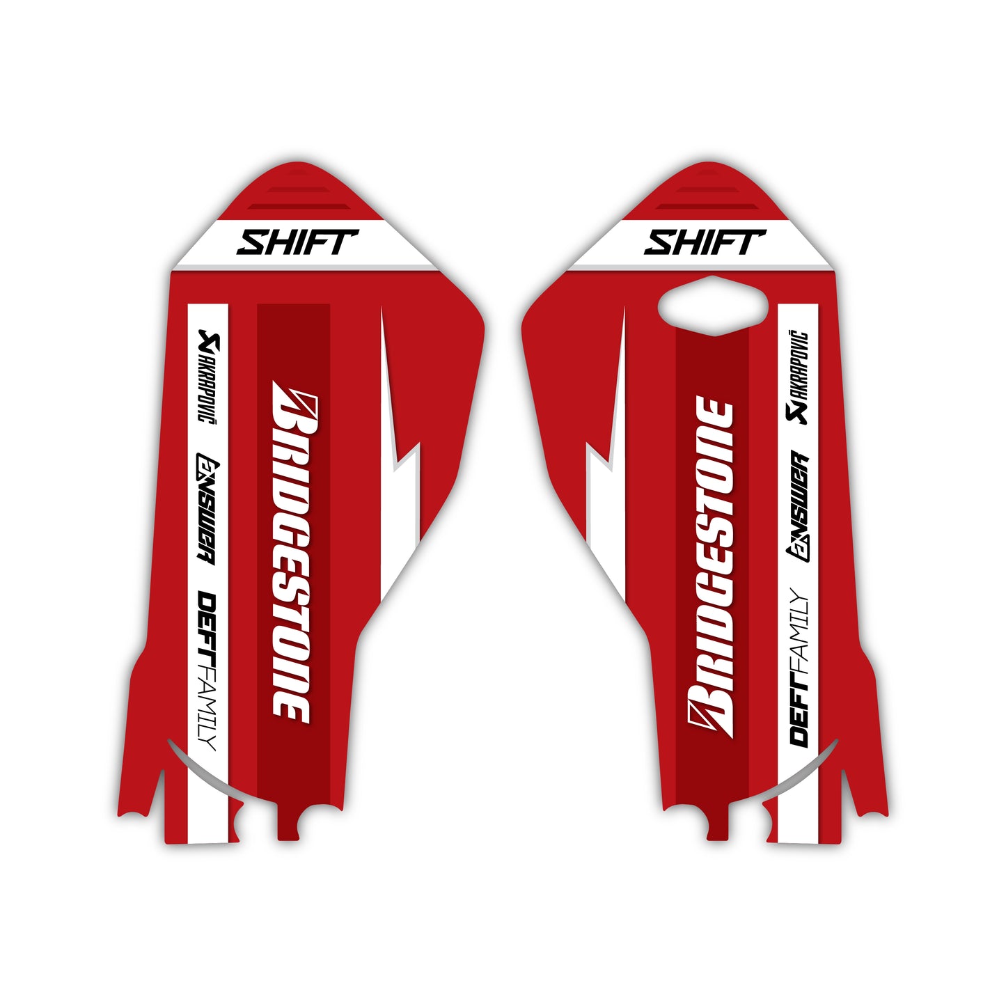 Lower Fork Guard Graphics Kit - Fits GasGas MC 85, MC 125, MC 250F, MC 450F, EX 250F, EX 300, EC 250, EC 300