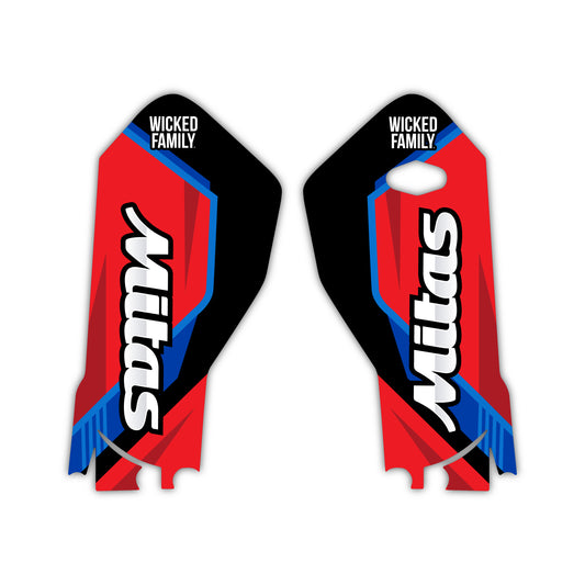 Lower Fork Guard Graphics Kit - Fits Stark Future Stark VARG Electric Motocross Bike