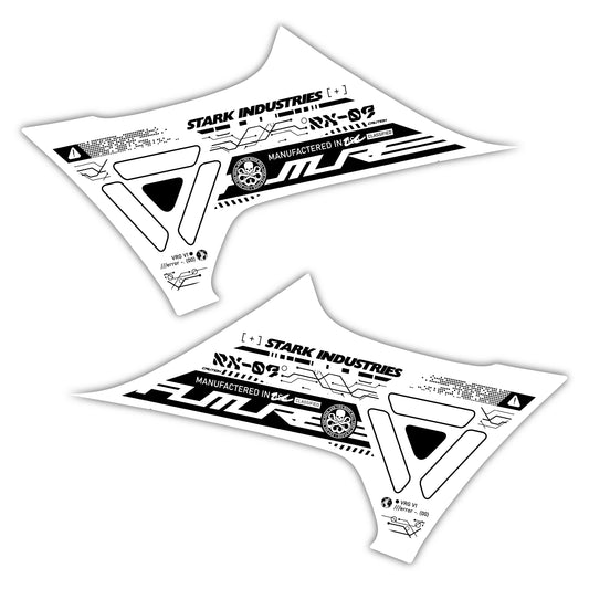 Radiator Shroud Graphics Kit - Fits Stark Future Stark VARG Electric Motocross Bike