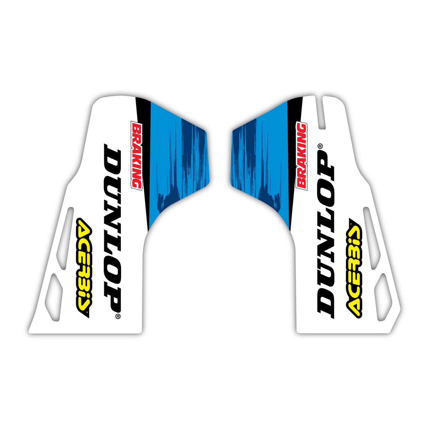 Lower Fork Guard Graphics Kit - Fits Honda CRF250R, CRF450R, CRF450RX, CR125, CR250
