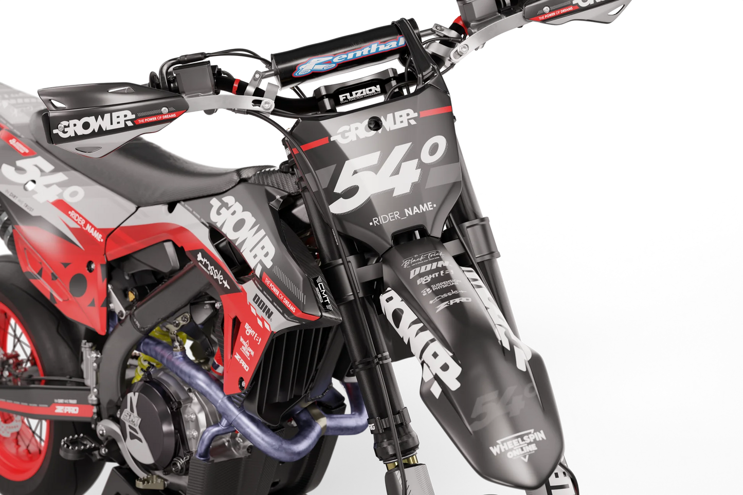 Honda Passion Graphics Kit - CRF50 CRF110 CR125 CR250 CRF250r CRF450r CRF450RL CRF450RX CRF300L