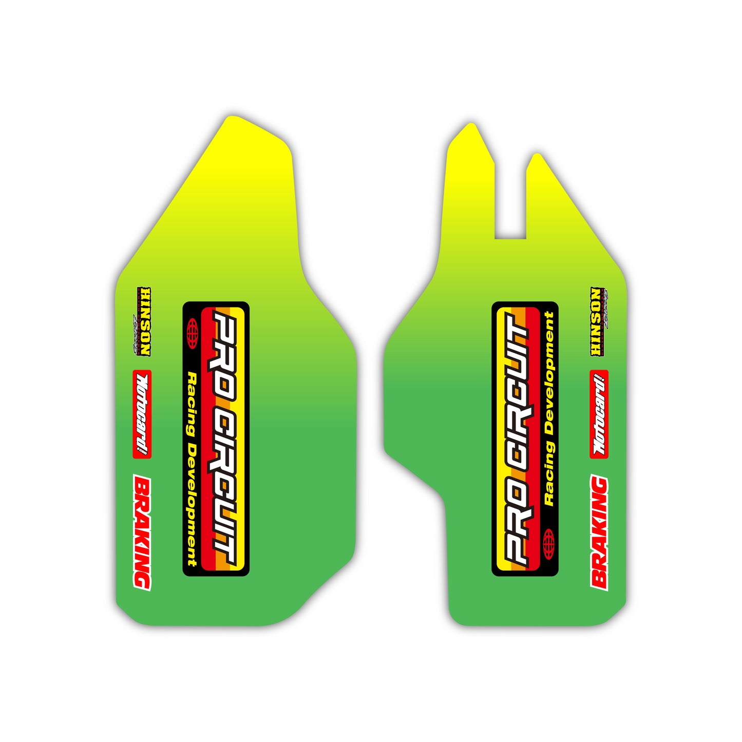 Lower Fork Guard Graphics Kit - Fits Kawasaki KX65, KX85, KX250, KX250F, KX450F, KX450X