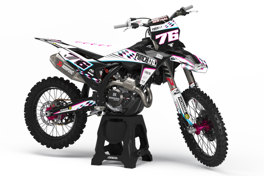 KTM Punch Graphics Kit - SX50 SX65 SX85 SX SXF EXC XC EXCF Six Days 125