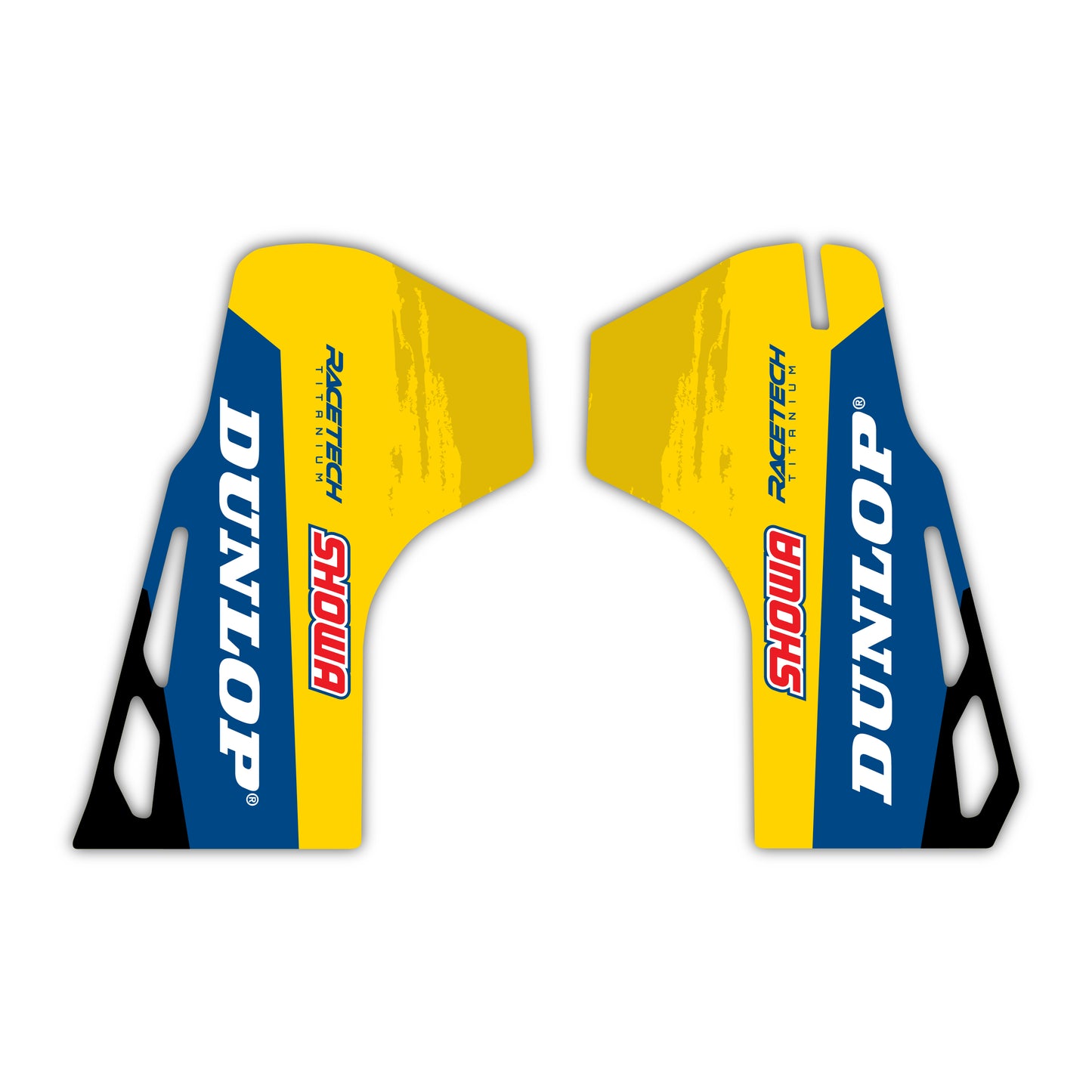 Lower Fork Guard Graphics Kit - Fits Honda CRF250R, CRF450R, CRF450RX, CR125, CR250