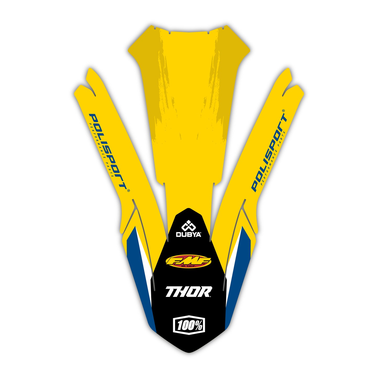 Honda 2021-26 Front Fender Mudguard Plastic & Graphics Bolt-On kit - CRF 250R 450R 250RX 450RX 450RWE 300RX 250RX ENDURO