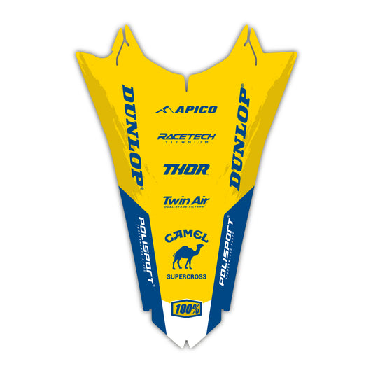 Rear Fender Graphics Kit - Fits Honda CRF250R, CRF450R, CRF450RX, CR125, CR250