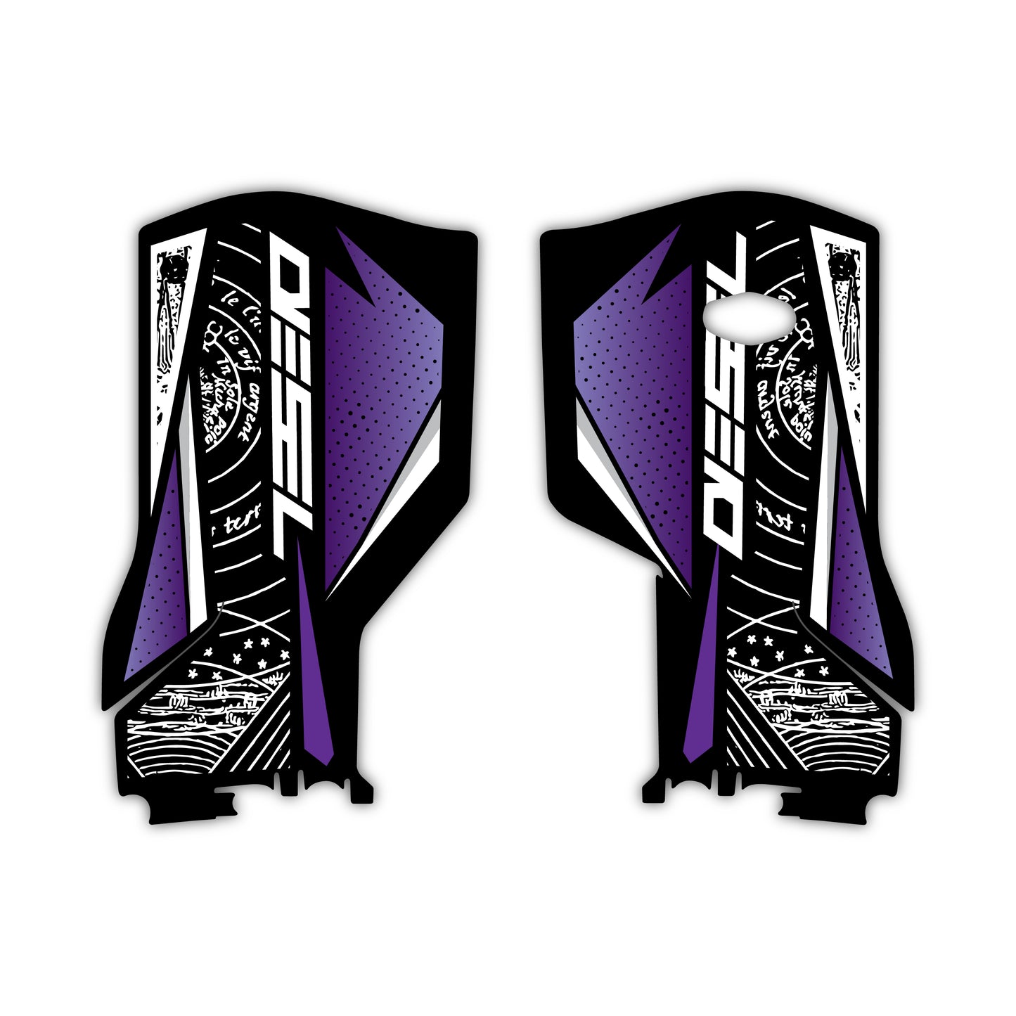 Lower Fork Guard Graphics Kit - Fits GasGas MC 85, MC 125, MC 250F, MC 450F, EX 250F, EX 300, EC 250, EC 300