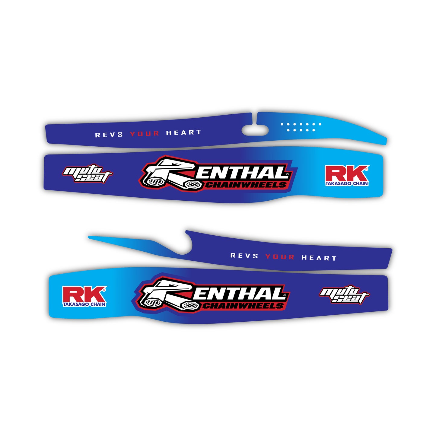 Swingarm Graphics Kit - Fits Yamaha YZ125, YZ250, YZ250F, YZ450F, WR250F, WR450F