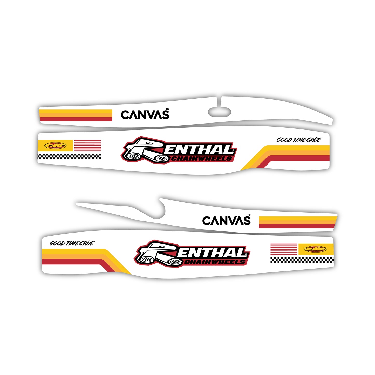 Swingarm Graphics Kit - Fits Yamaha YZ125, YZ250, YZ250F, YZ450F, WR250F, WR450F