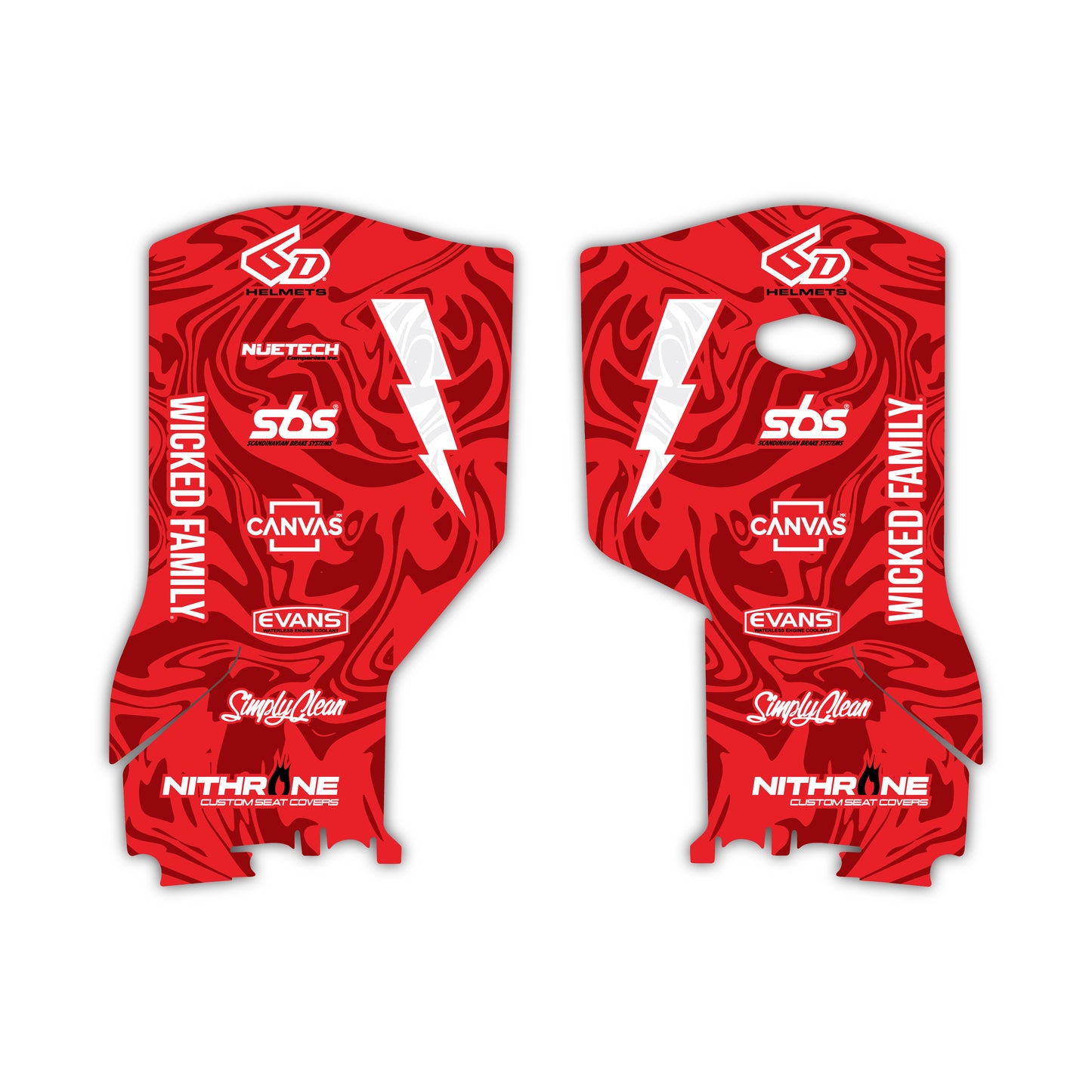 Lower Fork Guard Graphics Kit - Fits GasGas MC 85, MC 125, MC 250F, MC 450F, EX 250F, EX 300, EC 250, EC 300