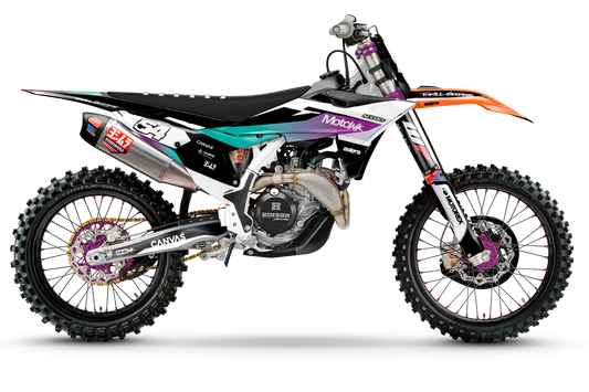 KTM Seeker Graphics Kit - SX50 SX65 SX85 SX SXF EXC XC EXCF Six Days 125