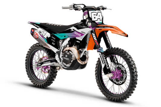 KTM Seeker Graphics Kit - SX50 SX65 SX85 SX SXF EXC XC EXCF Six Days 125
