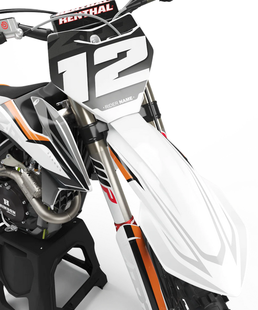 KTM Shark Graphics Kit - SX50 SX65 SX85 SX SXF EXC XC EXCF Six Days 125