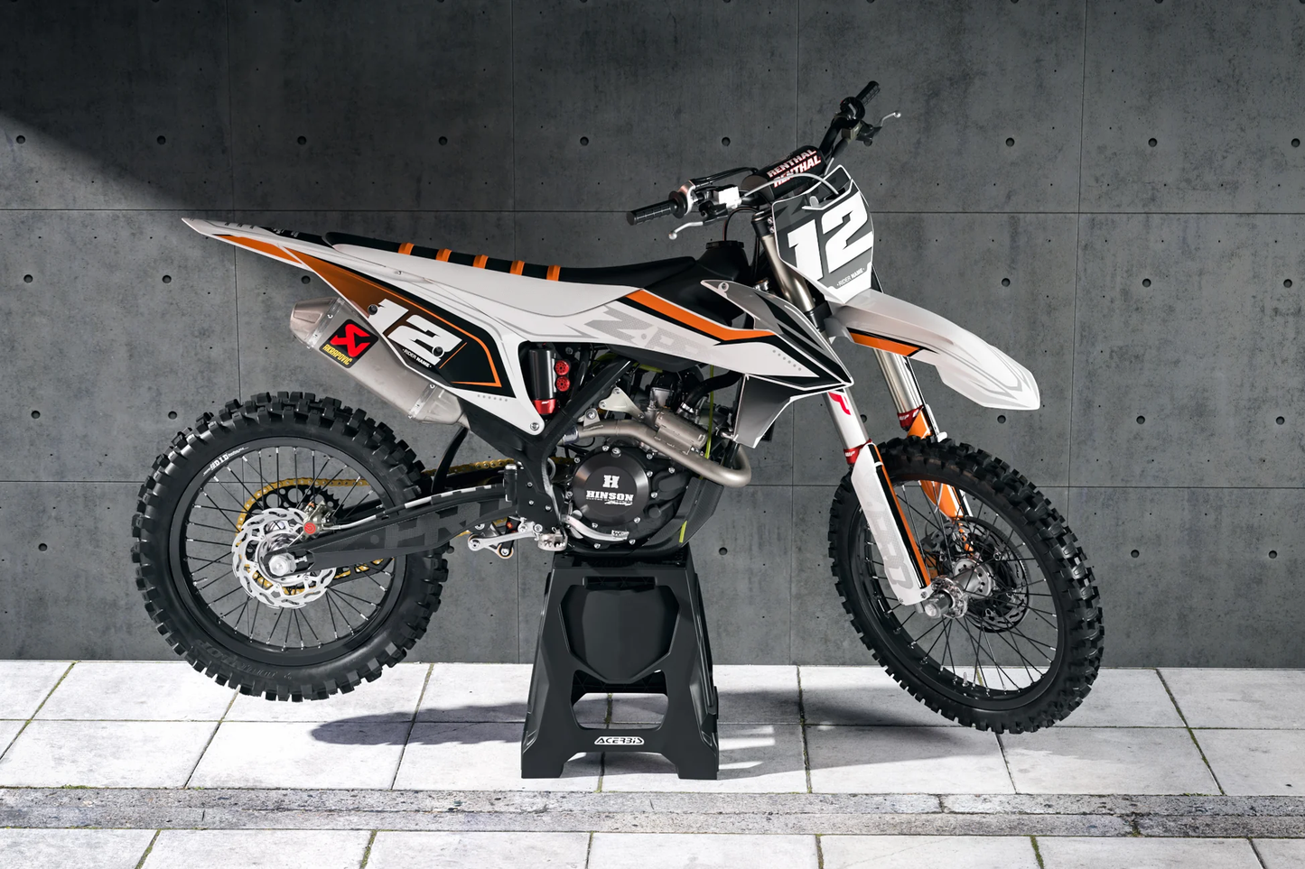 KTM Shark Graphics Kit - SX50 SX65 SX85 SX SXF EXC XC EXCF Six Days 125
