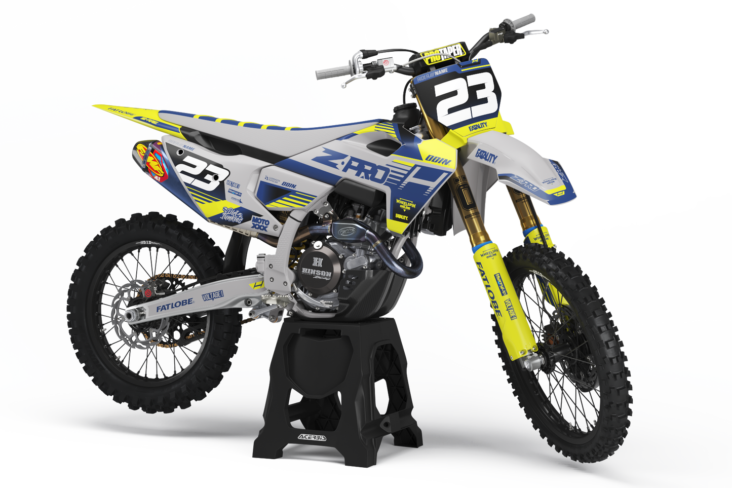 Husqvarna Sky Graphics Kit - TC50 TC65 TC85 701 TC FC FS 125+