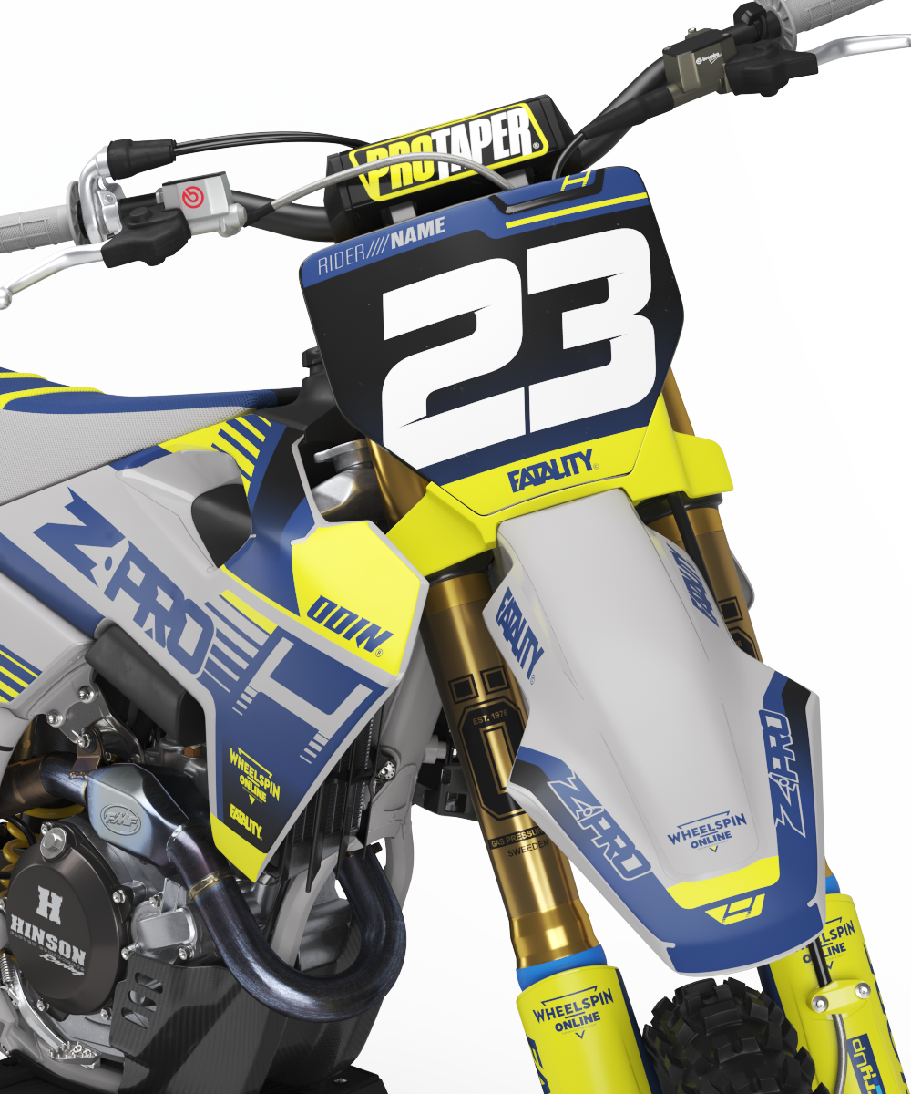 Husqvarna Sky Graphics Kit - TC50 TC65 TC85 701 TC FC FS 125+