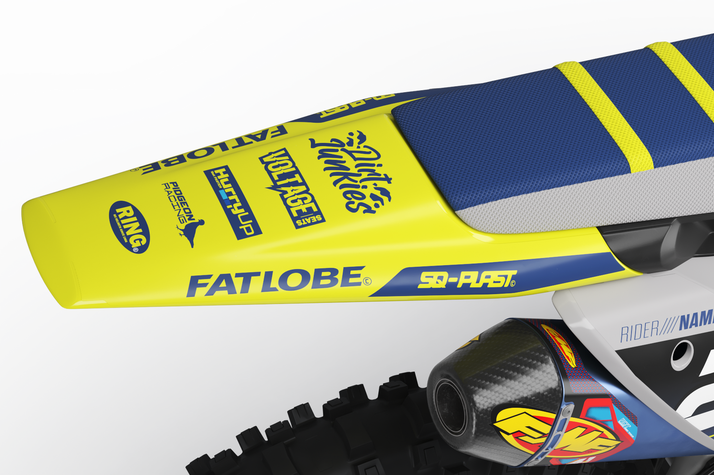 Husqvarna Sky Graphics Kit - TC50 TC65 TC85 701 TC FC FS 125+