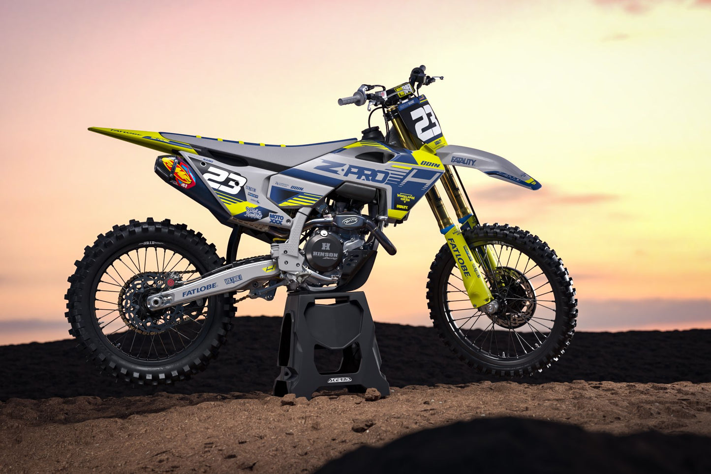 Husqvarna Sky Graphics Kit - TC50 TC65 TC85 701 TC FC FS 125+