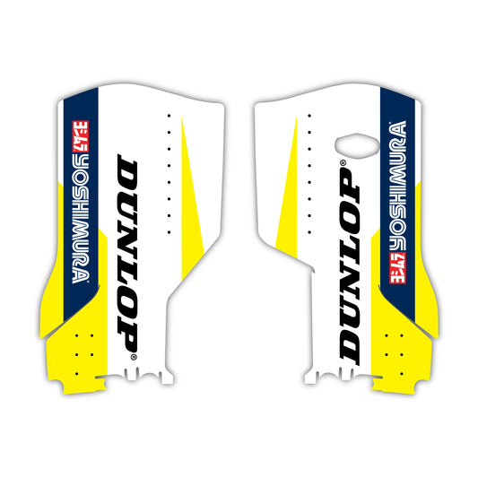 Lower Fork Guard Graphics Kit - Fits Husqvarna TC 85, TC 125, FC 250, FC 350, FC 450, TE 300, FE 250, FE 350, FE 501