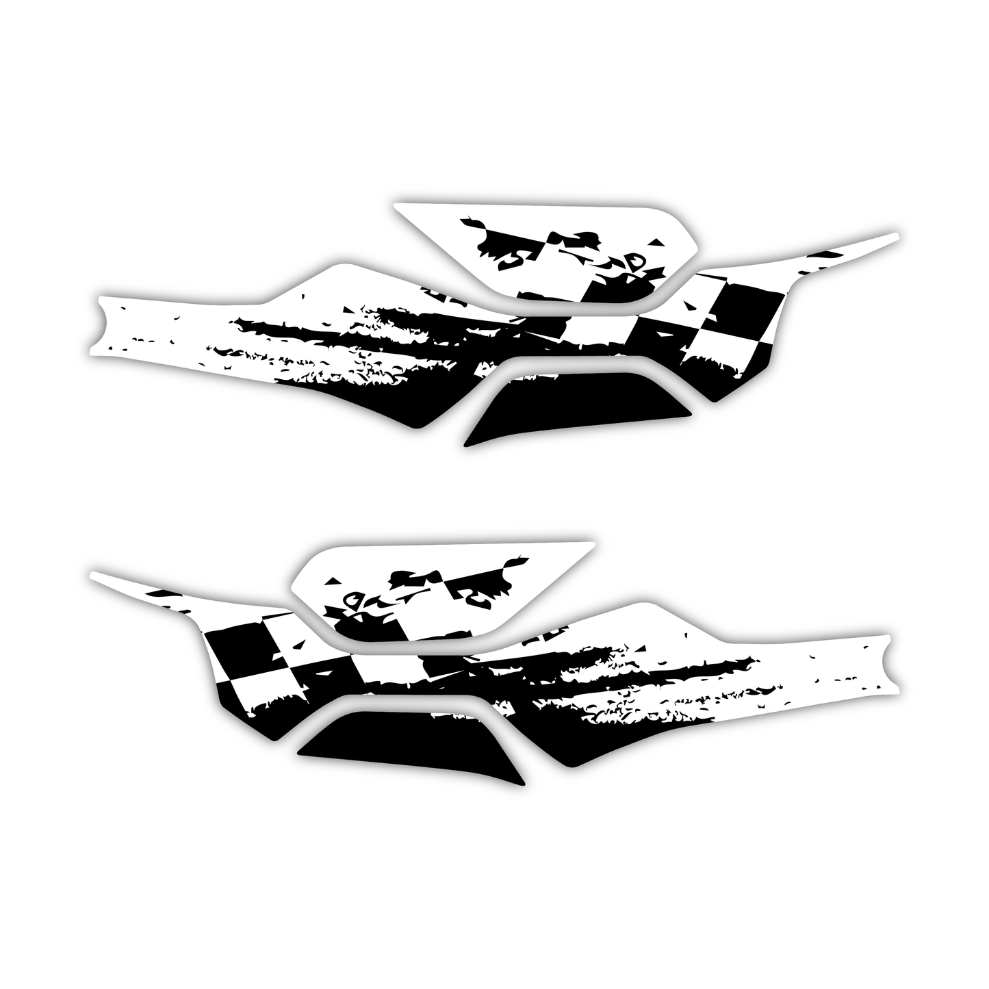 Hand Guards Graphics Kit - Fits Yamaha Tenere 700 2019-2024