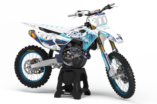 Husqvarna Surfs-Up Graphics Kit - TC50 TC65 TC85 701 TC FC FS 125+