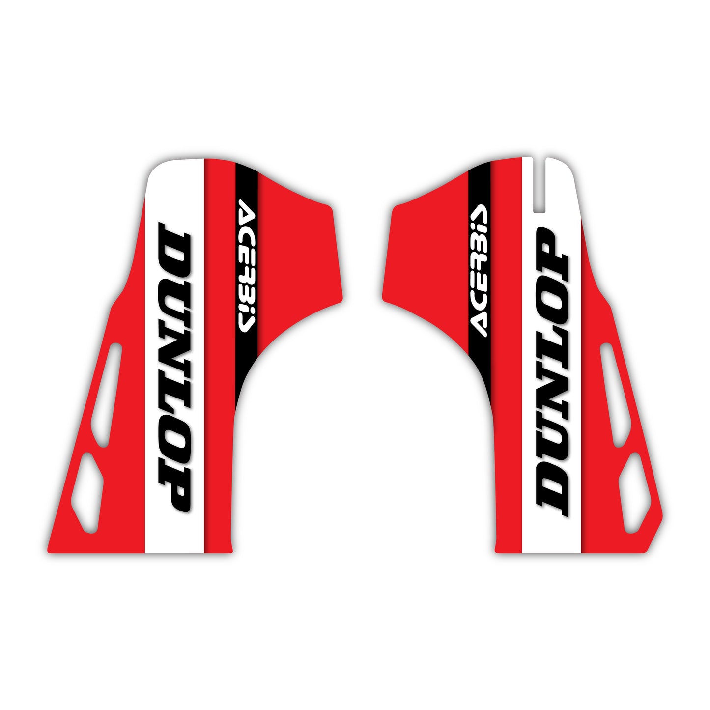 Lower Fork Guard Graphics Kit - Fits Honda CRF250R, CRF450R, CRF450RX, CR125, CR250