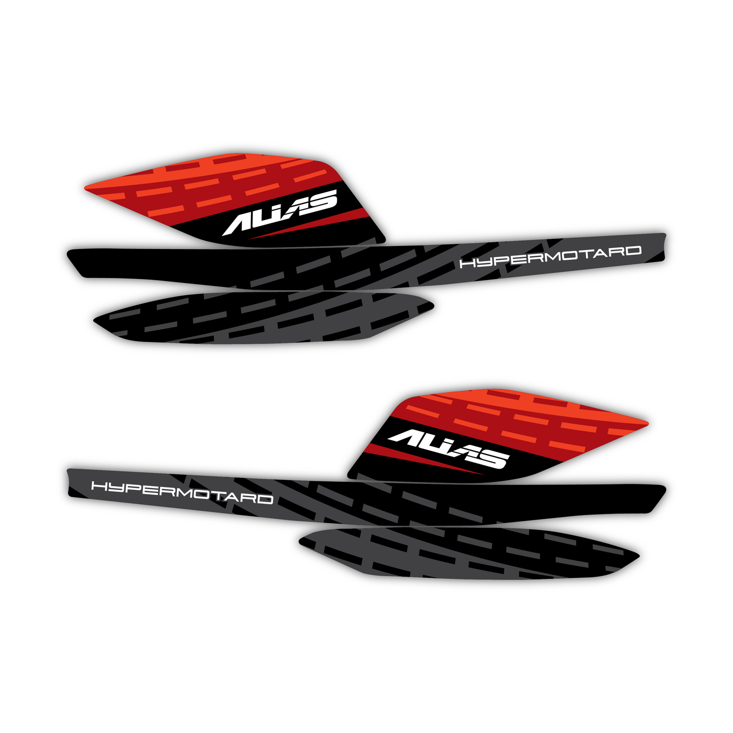 Handguard Graphics Kit - Fits Ducati Hypermotard 689 Mono