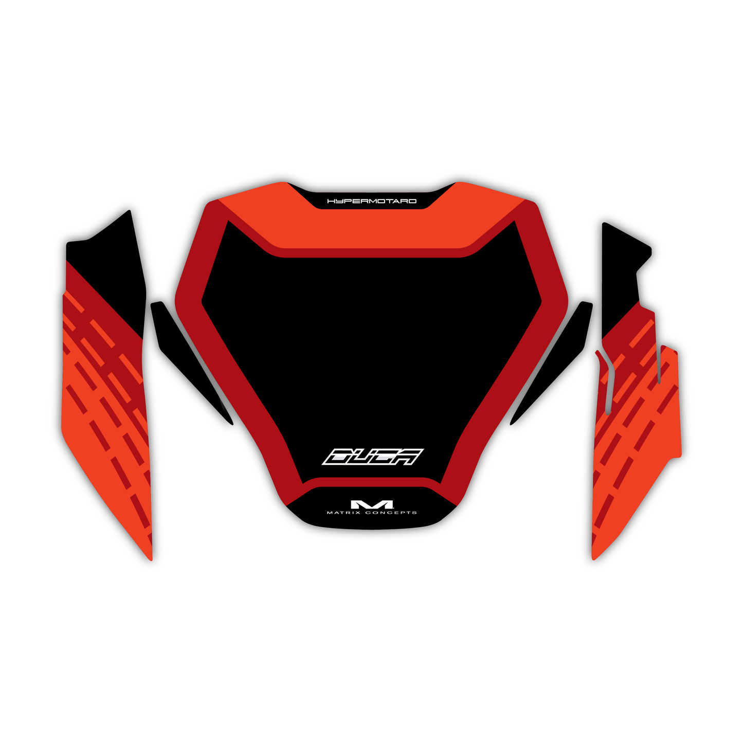 Headlight Graphics Kit - Fits Ducati Hypermotard 689 Mono