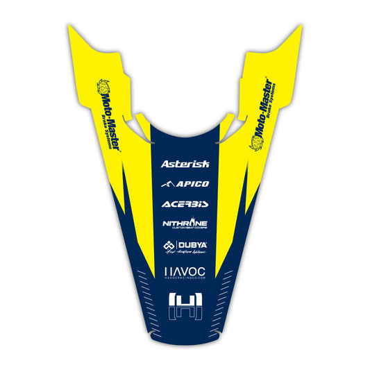 Rear Fender Graphics Kit - Fits Husqvarna TC 85, TC 125, FC 250, FC 350, FC 450, TE 300, FE 250, FE 350, FE 501