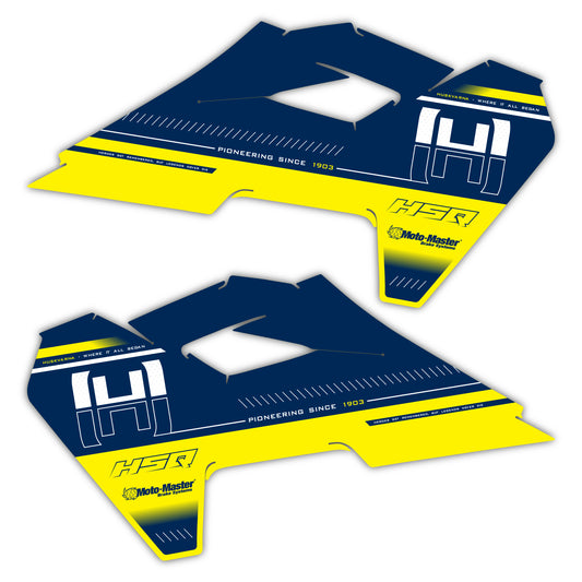 Radiator Shroud Graphics Kit - Fits Husqvarna TC 85, TC 125, FC 250, FC 350, FC 450, TE 300, FE 250, FE 350, FE 501