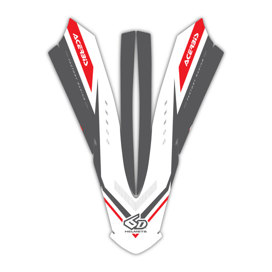 Front Fender Graphics Kit - Fits Fantic XX125, XX250, XXF250, XXF450, XE125, XEF250, XEF450