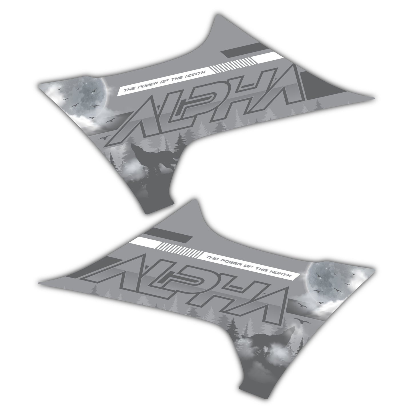 Radiator Shroud Graphics Kit - Fits Stark Future Stark VARG Electric Motocross Bike