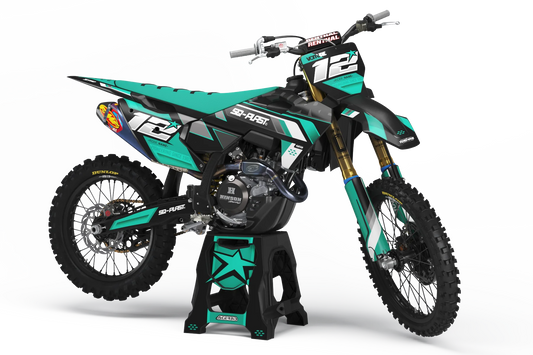 Husqvarna Veneer Graphics Kit - TC50 TC65 TC85 701 TC FC FS 125+