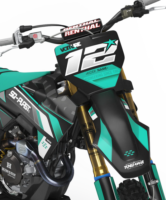 Husqvarna Veneer Graphics Kit - TC50 TC65 TC85 701 TC FC FS 125+