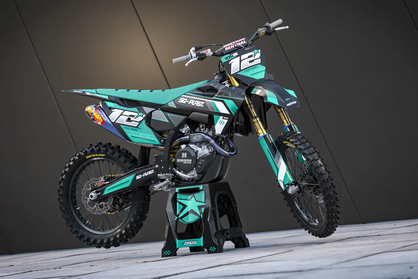 Husqvarna Veneer Graphics Kit - TC50 TC65 TC85 701 TC FC FS 125+