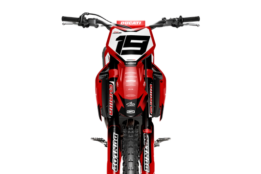Ducati Ferrara Graphics Kit - Desmo 250 MX 450 MX