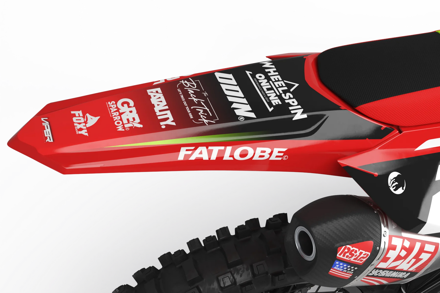 Honda Viper Graphics Kit - CRF50 CRF110 CR125 CR250 CRF250r CRF450r CRF450RL CRF450RX CRF300L
