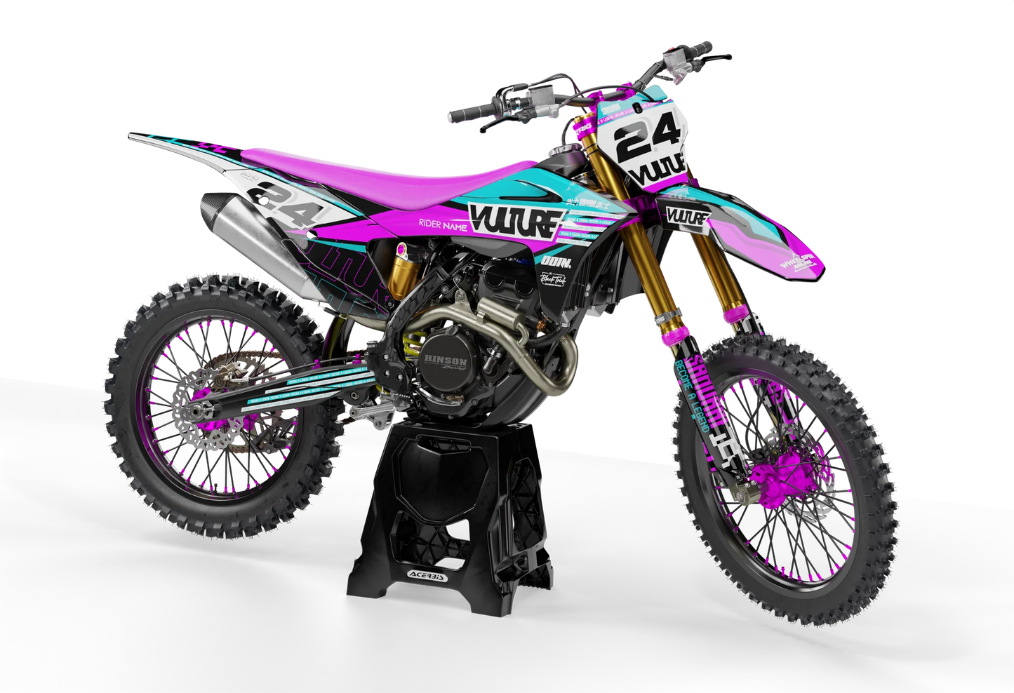 GasGas Vulture Graphics Kit - MC50 MC65 MC85 SM700 ES700 MC250F MC350F MC450F EC250F EC350F