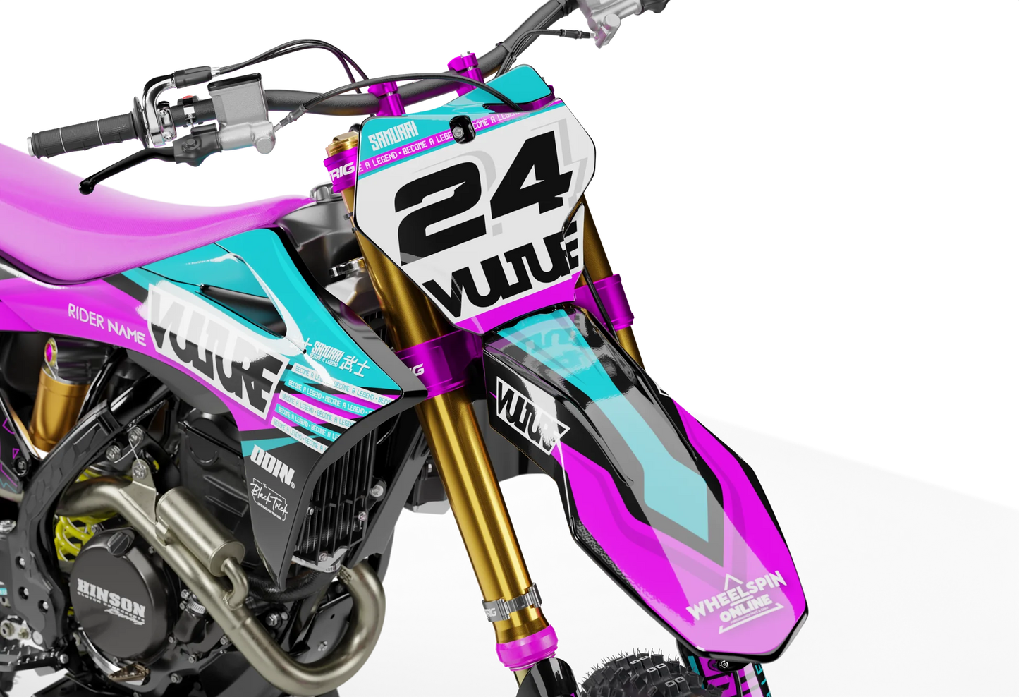 GasGas Vulture Graphics Kit - MC50 MC65 MC85 SM700 ES700 MC250F MC350F MC450F EC250F EC350F