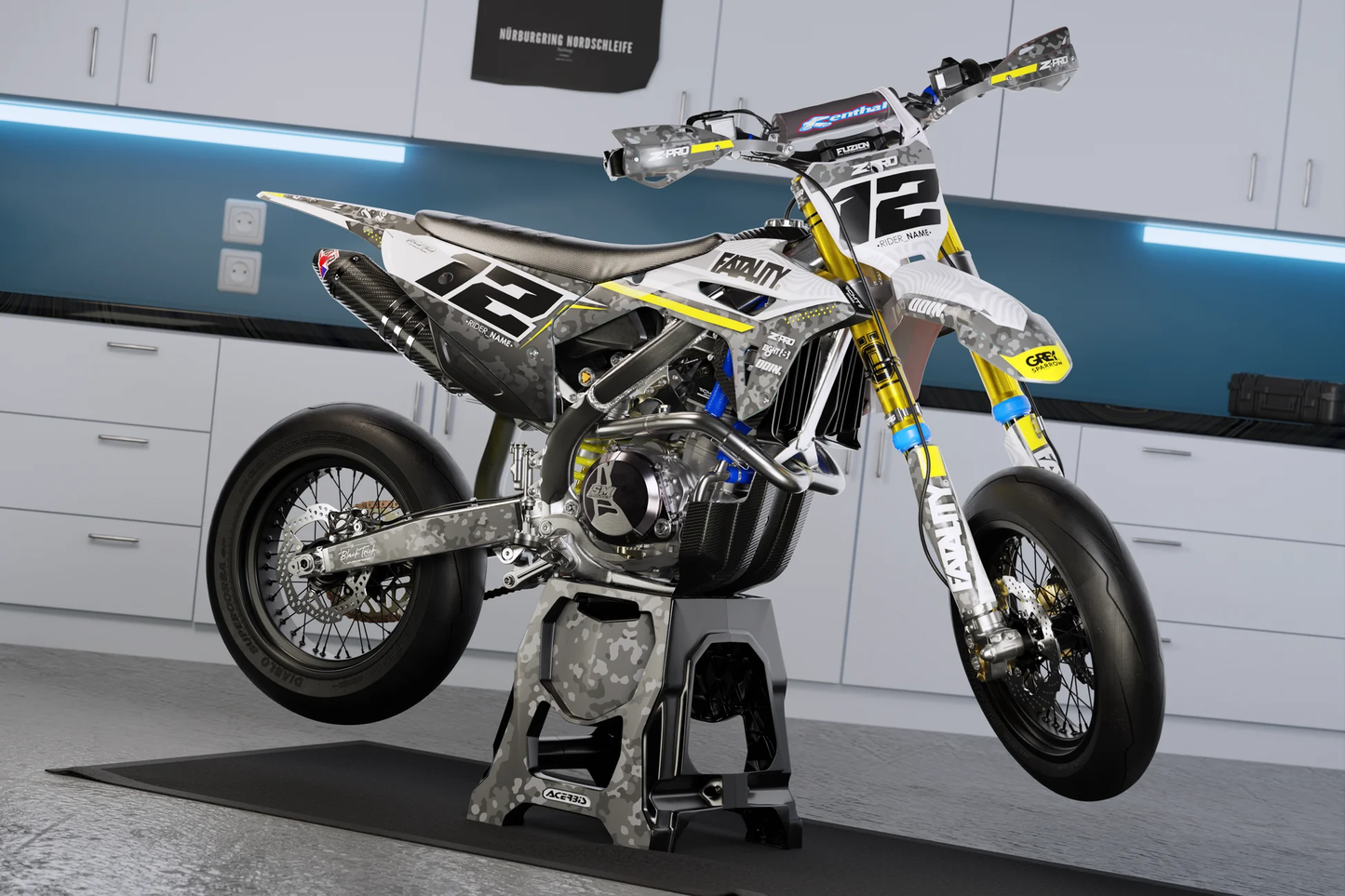 Honda Warfare Graphics Kit - CRF50 CRF110 CR125 CR250 CRF250r CRF450r CRF450RL CRF450RX CRF300L