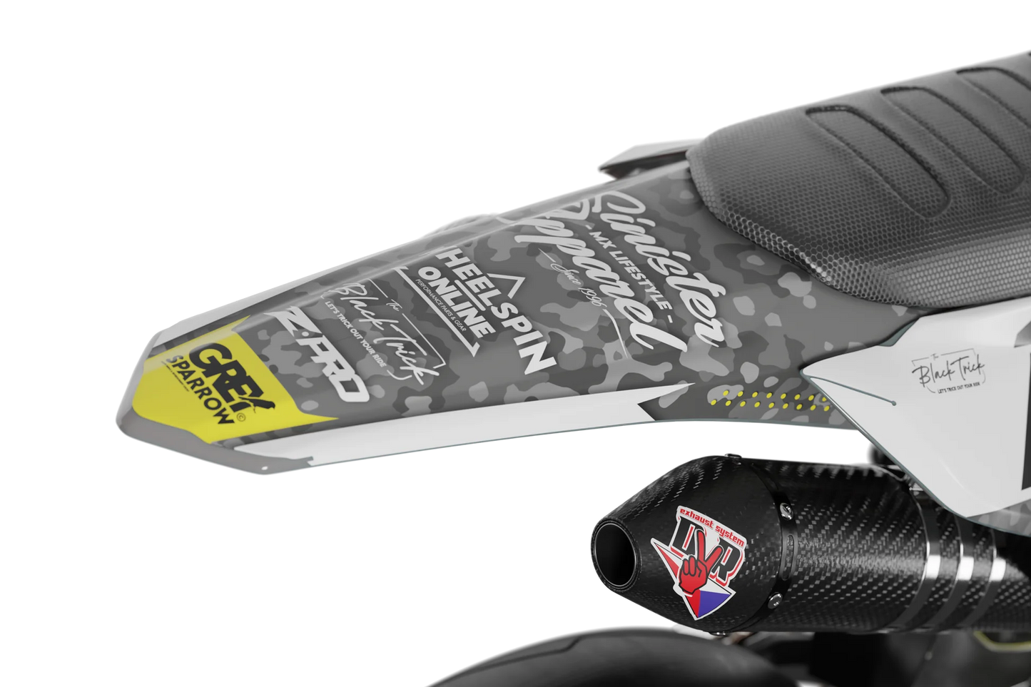 Honda Warfare Graphics Kit - CRF50 CRF110 CR125 CR250 CRF250r CRF450r CRF450RL CRF450RX CRF300L