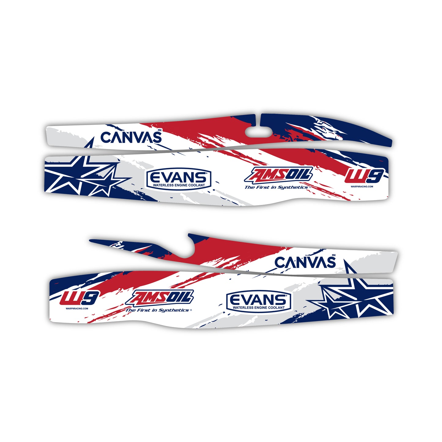 Swingarm Graphics Kit - Fits Yamaha YZ125, YZ250, YZ250F, YZ450F, WR250F, WR450F