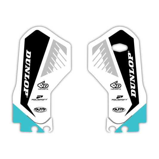 Lower Fork Guard Graphics Kit - Fits Triumph TF 250-X, TF 450-X