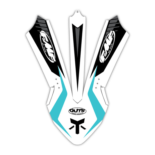 Front Fender Graphics Kit - Fits Triumph TF 250-X, TF 450-X