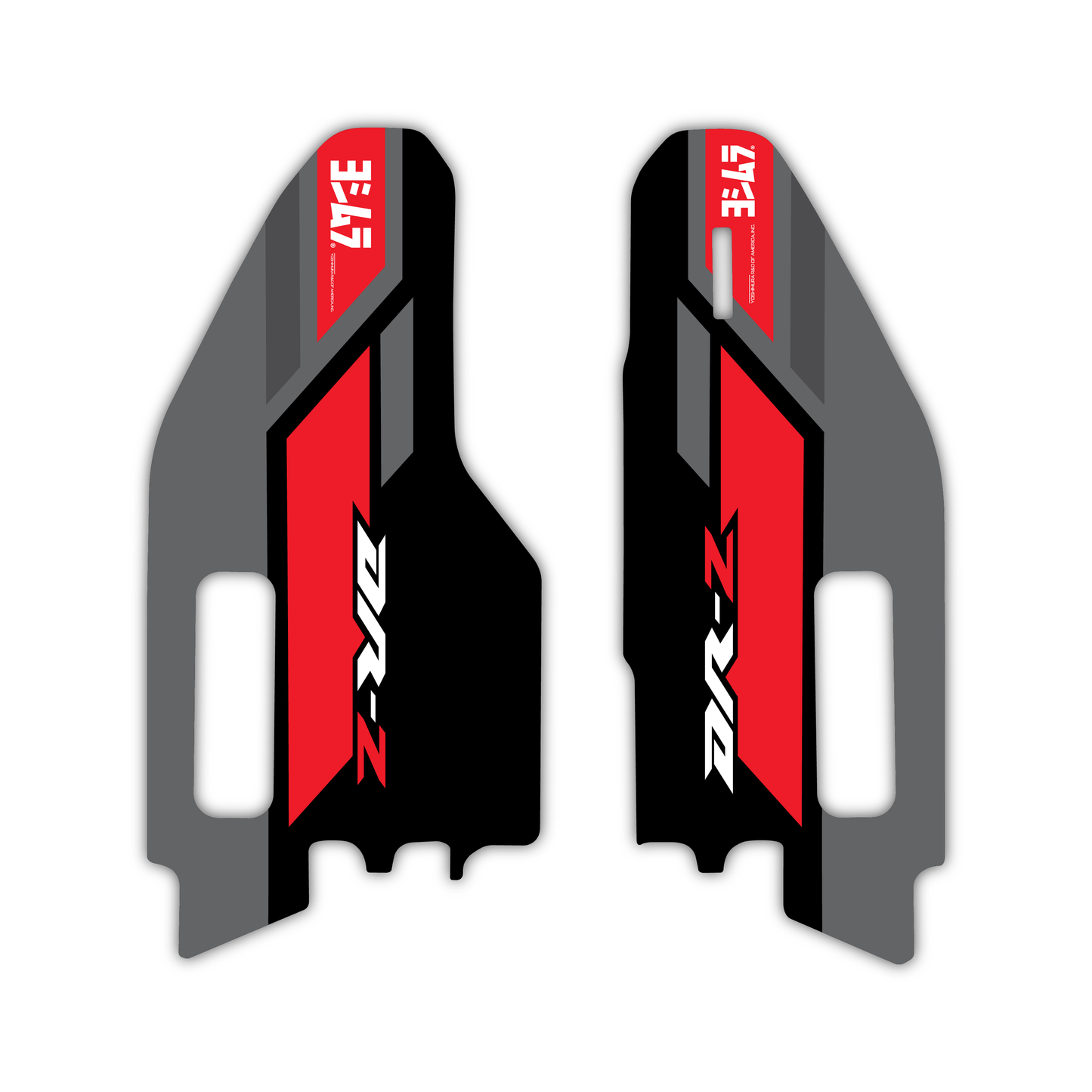 Lower Fork Guard Graphics Kit - Fits Suzuki DR-Z4S & SM 2025