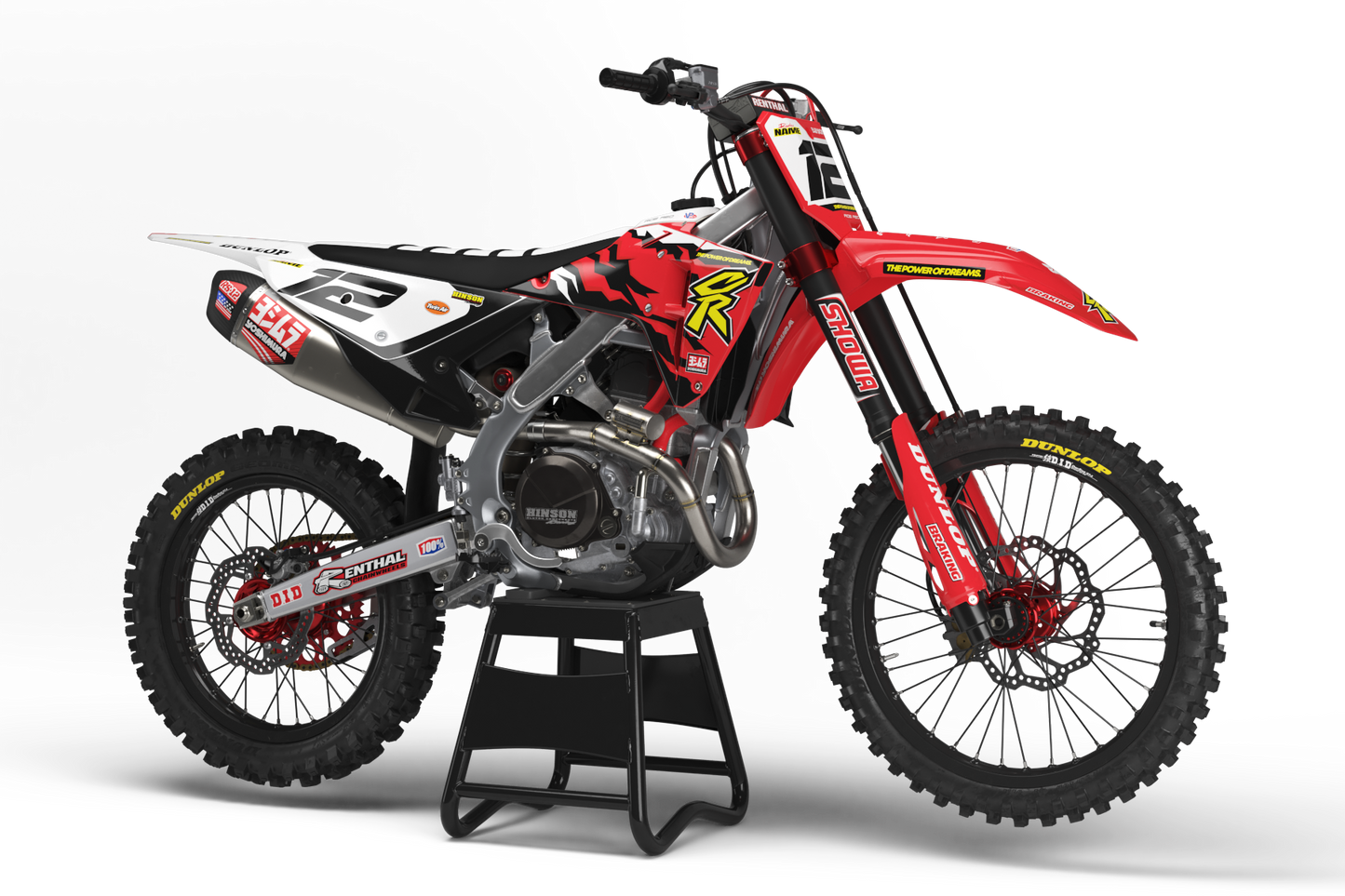 Honda Cleveland Graphics Kit - CRF50 CRF110 CR125 CR250 CRF250r CRF450r CRF450RL CRF450RX CRF300L