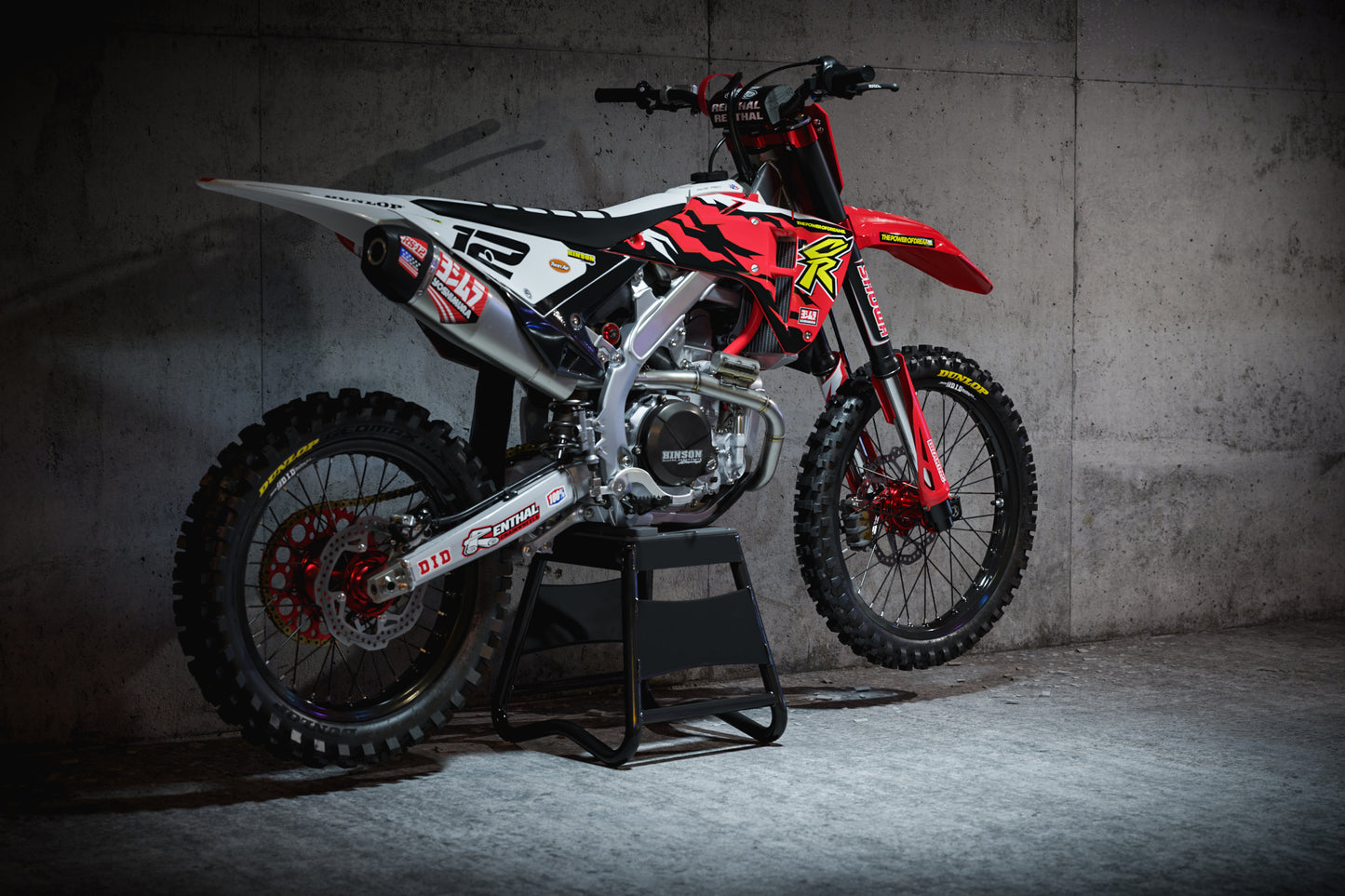 Honda Cleveland Graphics Kit - CRF50 CRF110 CR125 CR250 CRF250r CRF450r CRF450RL CRF450RX CRF300L